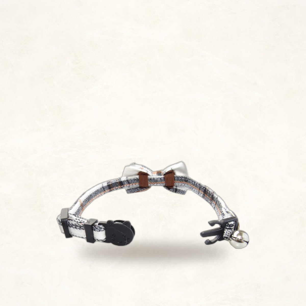 Breakaway Cat Collar with Bow Tie & Plaid Bandana - photo 2