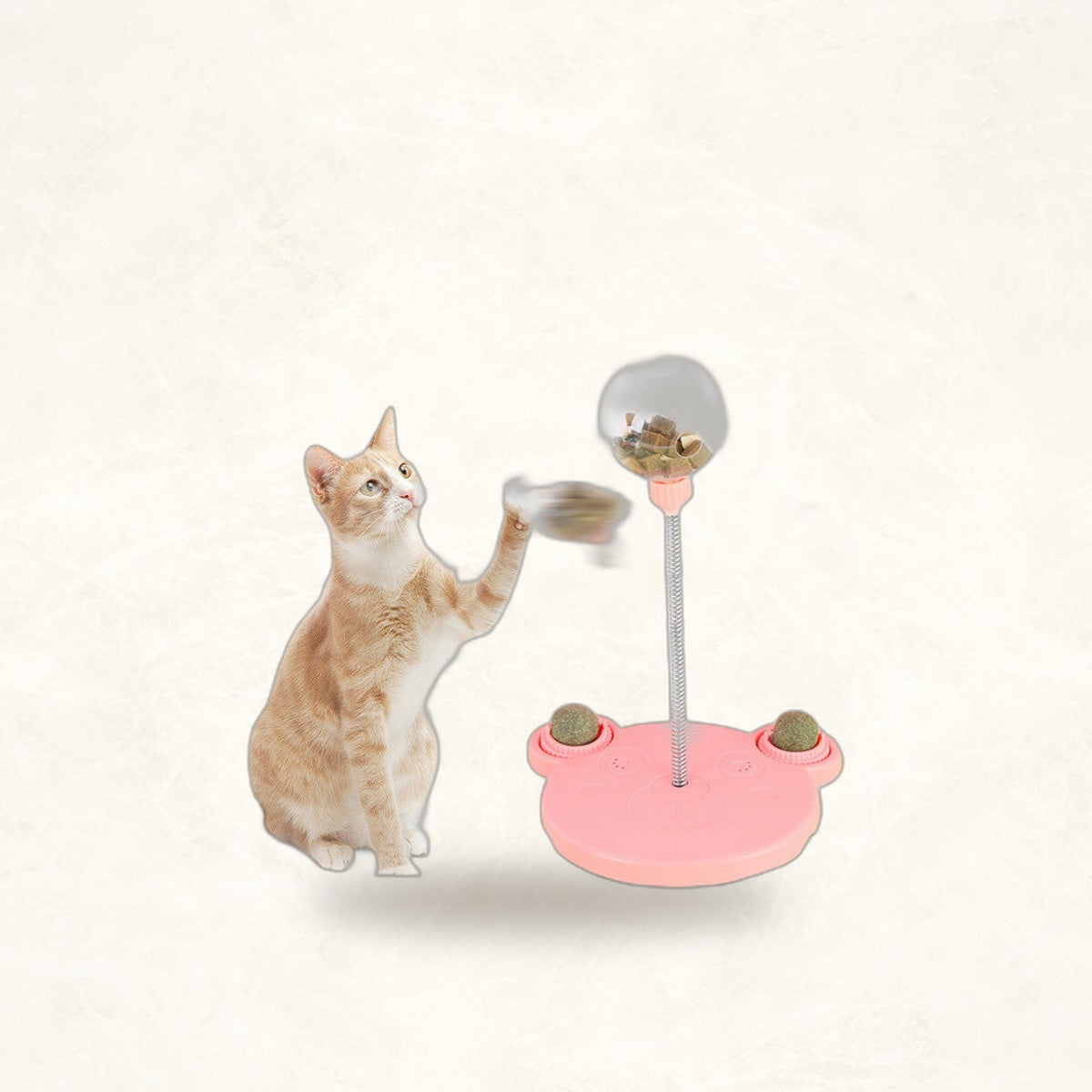 Wobble Treat Tumbler: Slow Feeder Toy for Cats & Dogs - photo 3