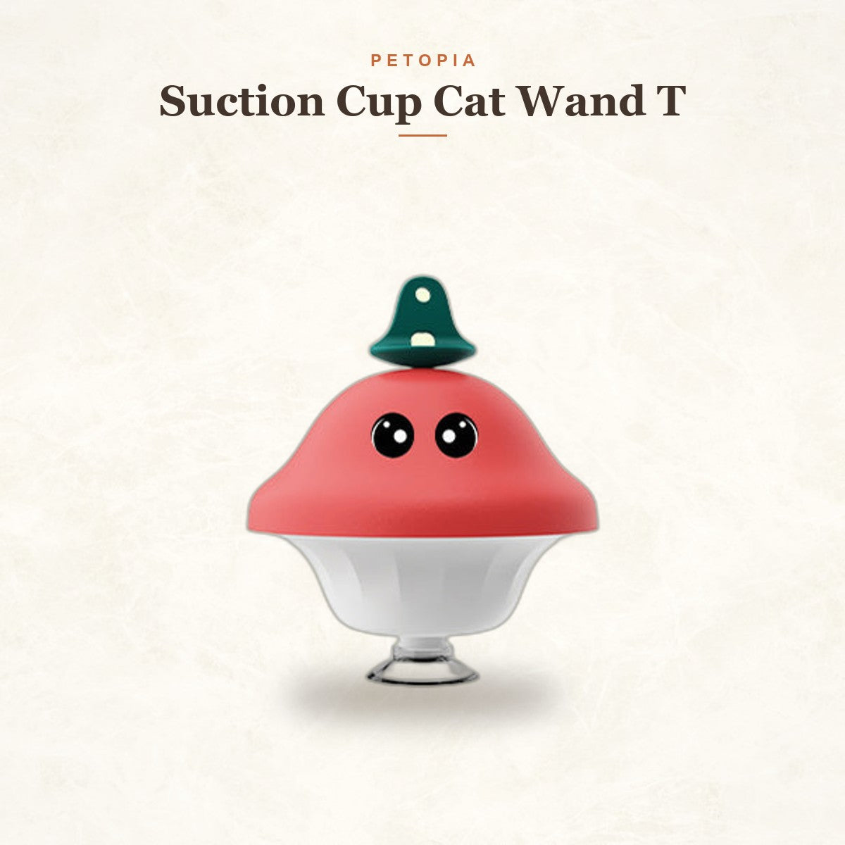 Suction Cup Cat Wand Toy — Hands-Free Indoor Play