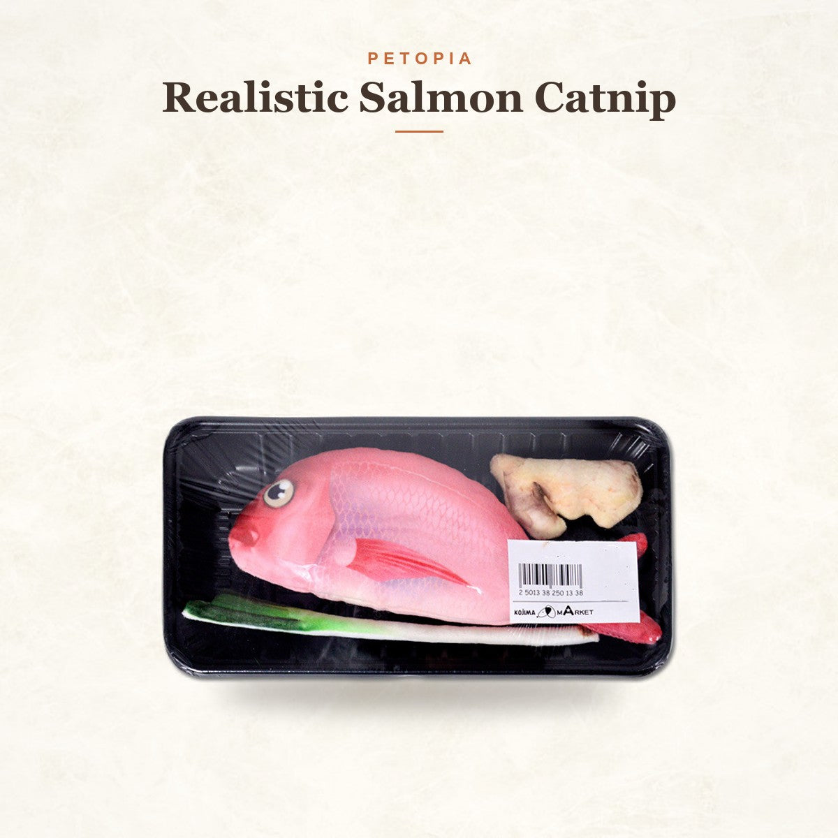 Realistic Salmon Catnip Fish Toy for Cats (4-Piece Set)