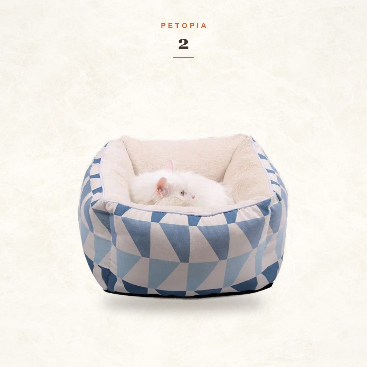 2-in-1 Cat Cave Bed — Cozy Hideaway Converts to Open Nest