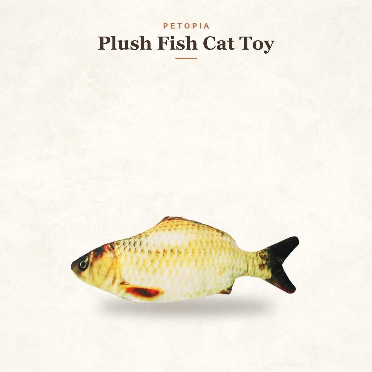 Plush Fish Cat Toy — Interactive Kicker for Bored Cats