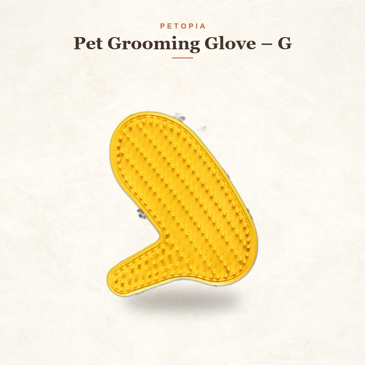 Pet Grooming Glove – Gentle Deshedding for Cats & Dogs