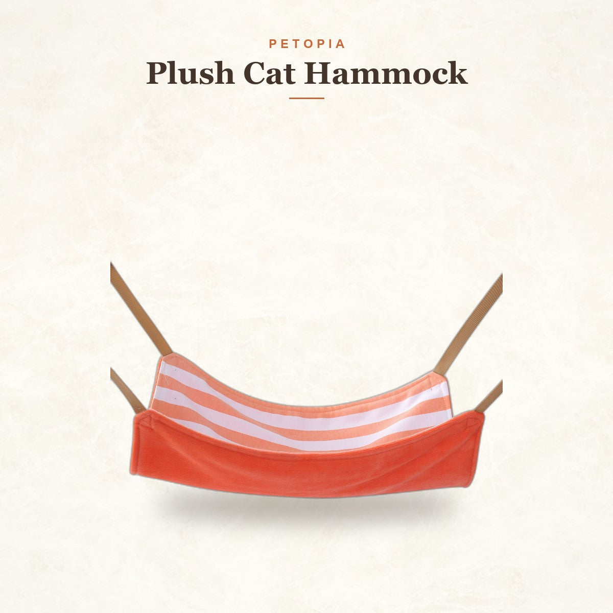 Plush Cat Hammock — Cozy Reversible Window Bed for Cats