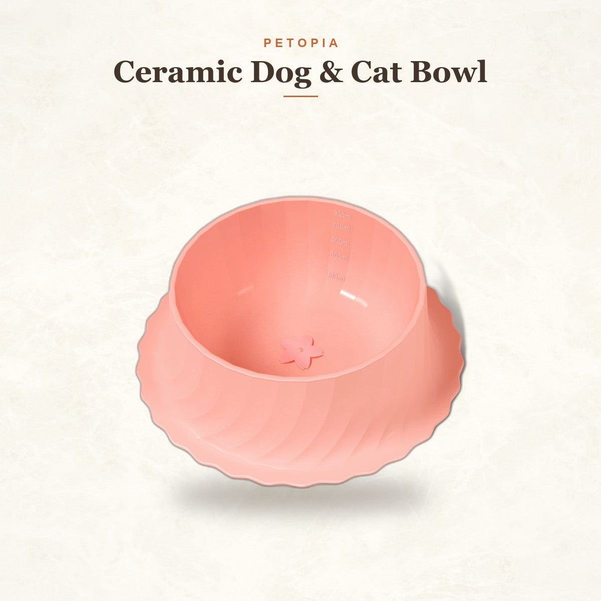 Ceramic Dog & Cat Bowl — Morandi Healthy Feeding Dish