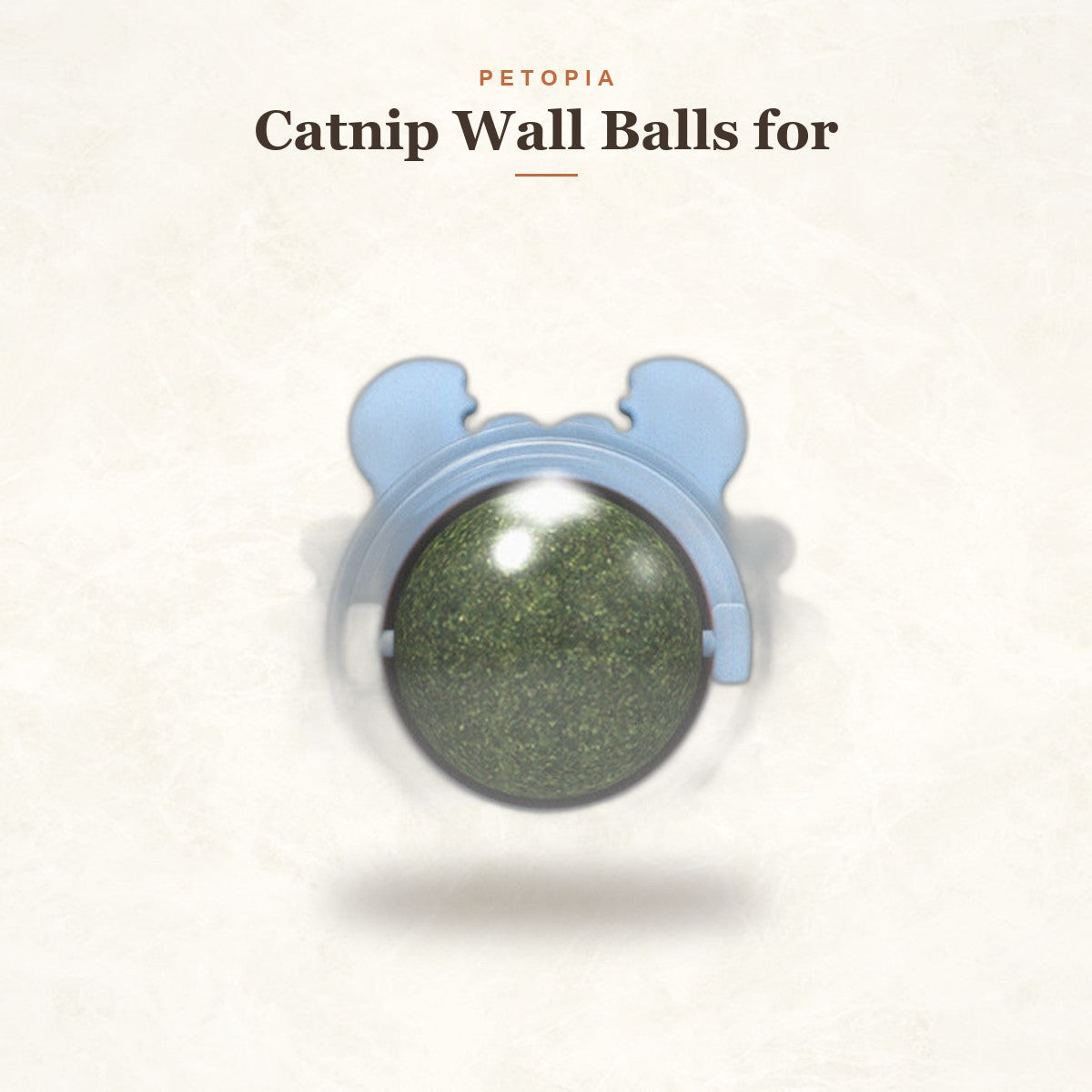 Catnip Wall Balls for Cats — Edible Licking & Teeth-Cleaning Toy