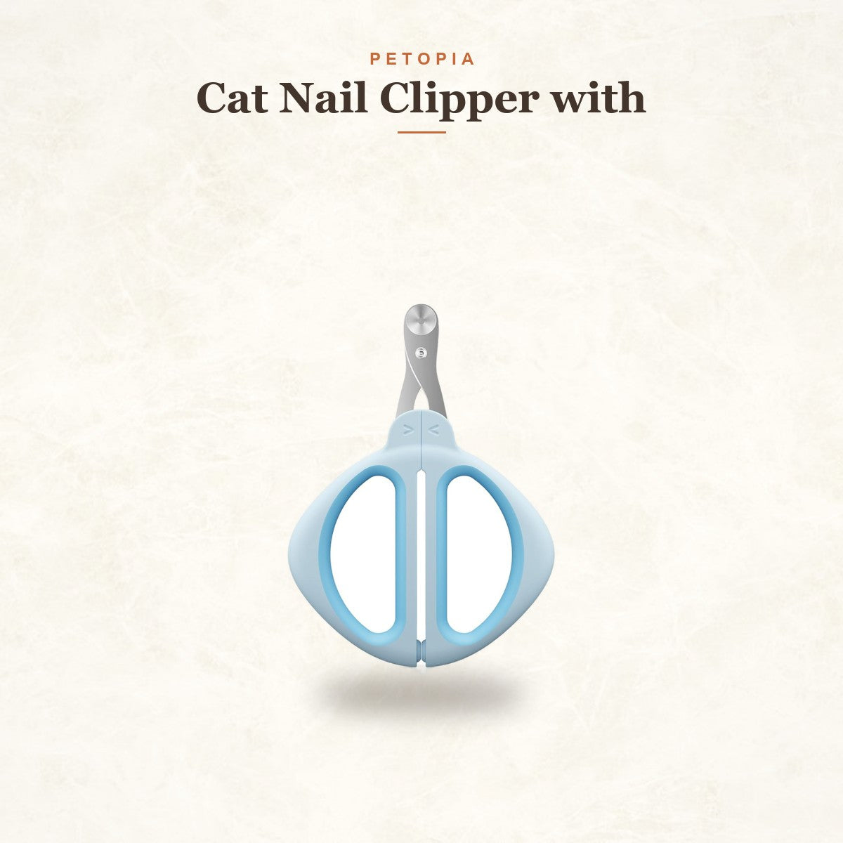 Cat Nail Clipper with Safety Positioning Hole — No-Quick Trimmer