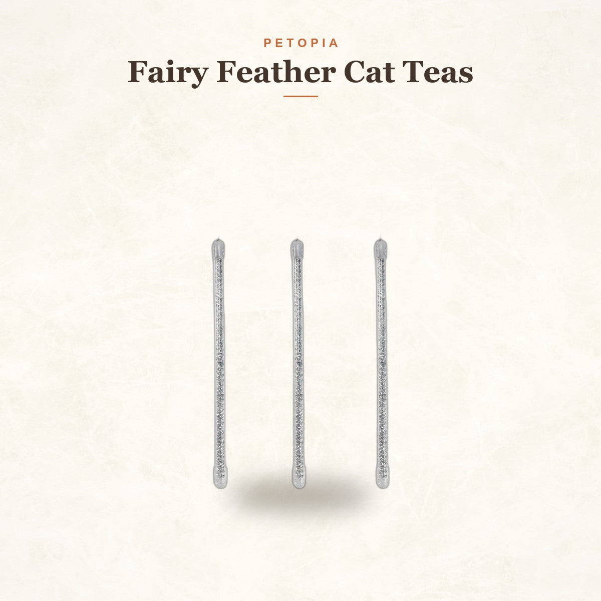 Fairy Feather Cat Teaser Wand with Jingle Bell