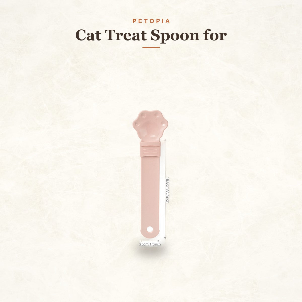 Cat Treat Spoon for Churu & Lickable Treats (No-Mess)
