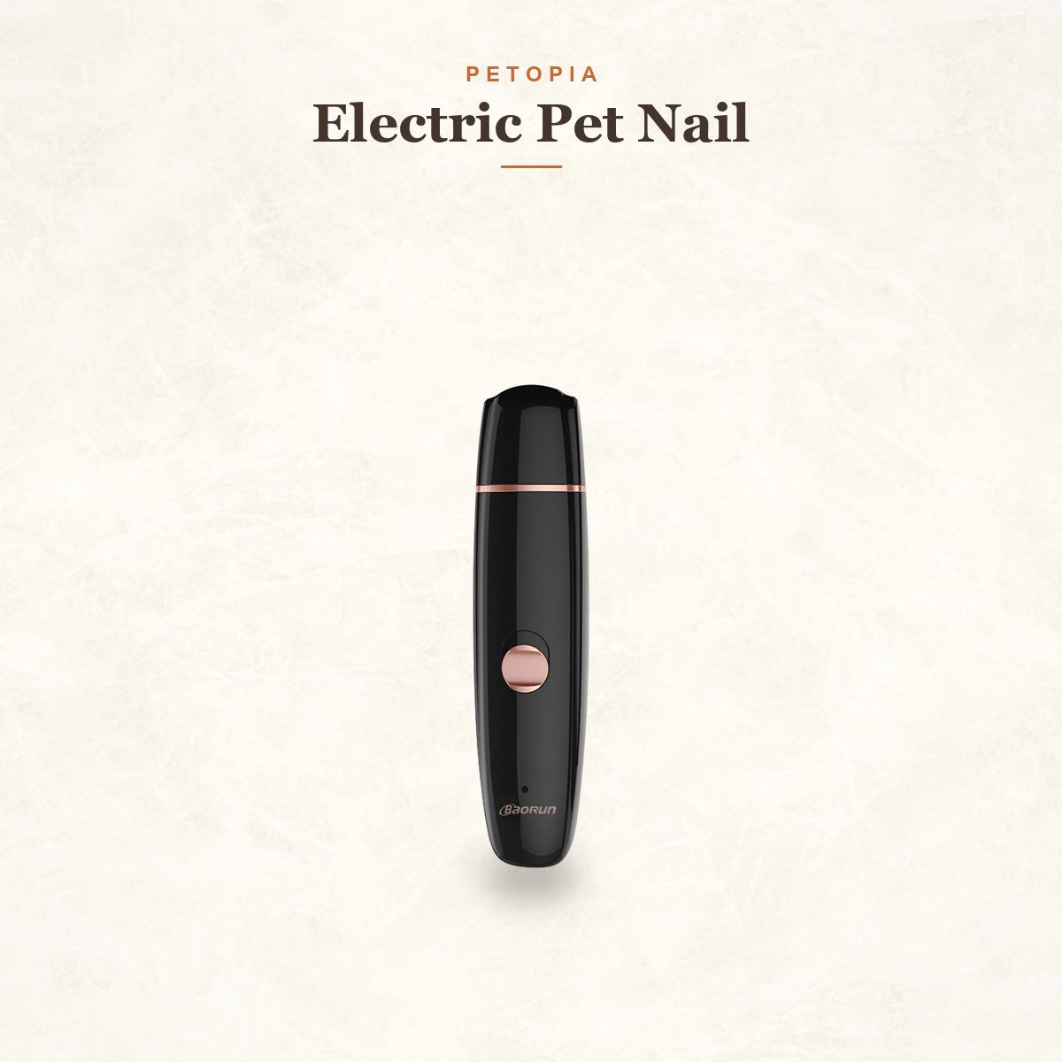 Electric Pet Nail Grinder for Cats & Dogs - USB Rechargeable