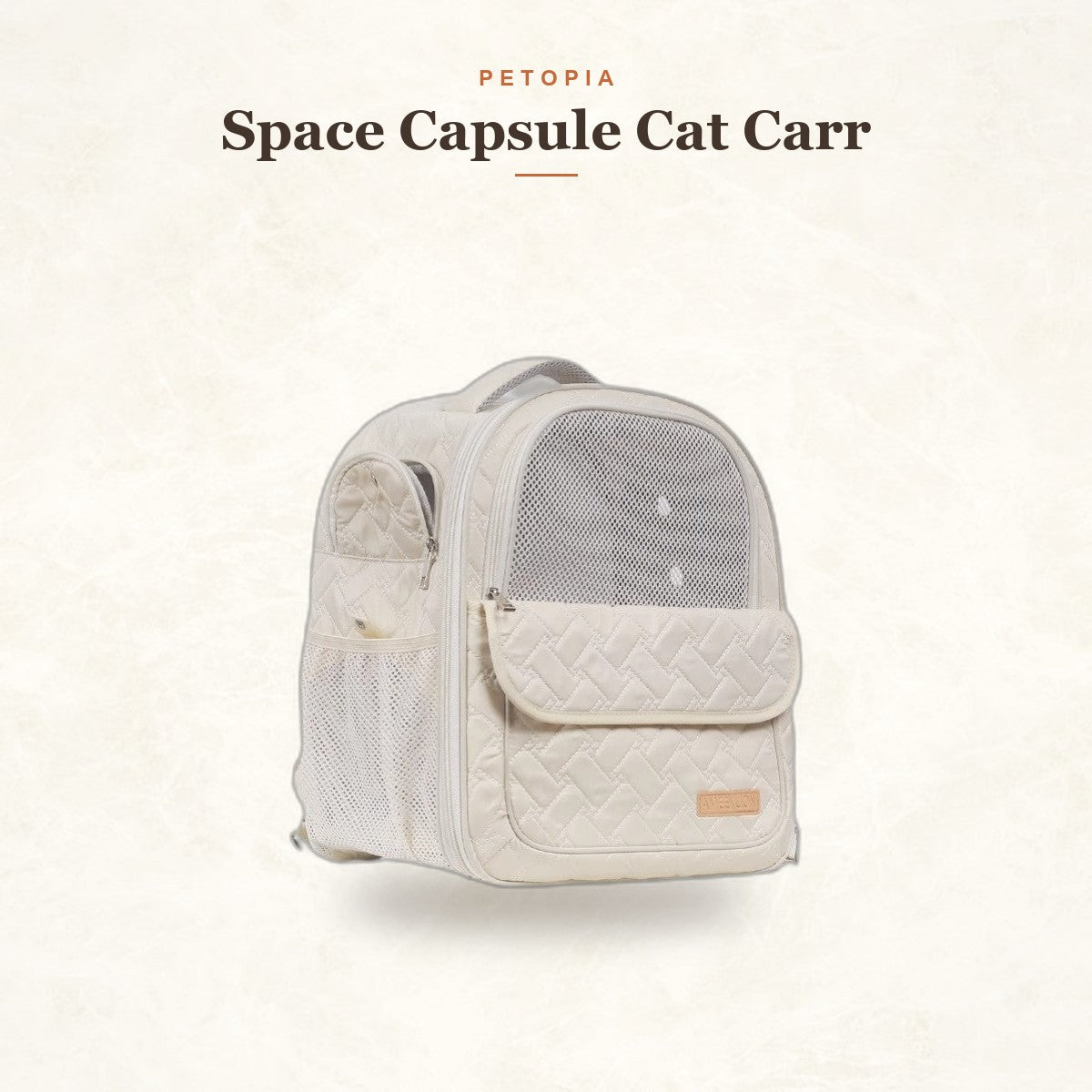 Space Capsule Cat Carrier Backpack — Breathable & Lightweight