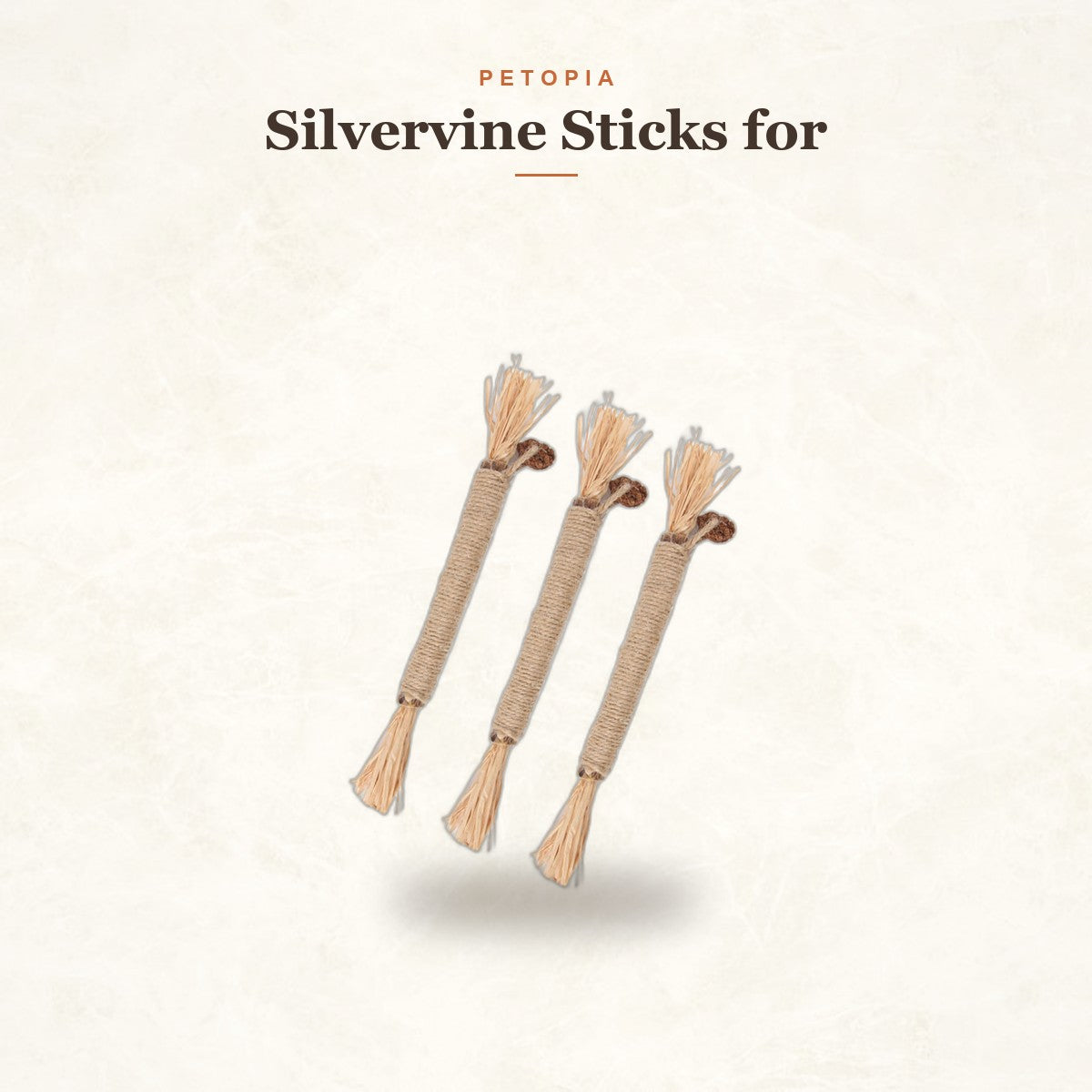 Silvervine Sticks for Cats — 3-Pack Natural Dental Chew