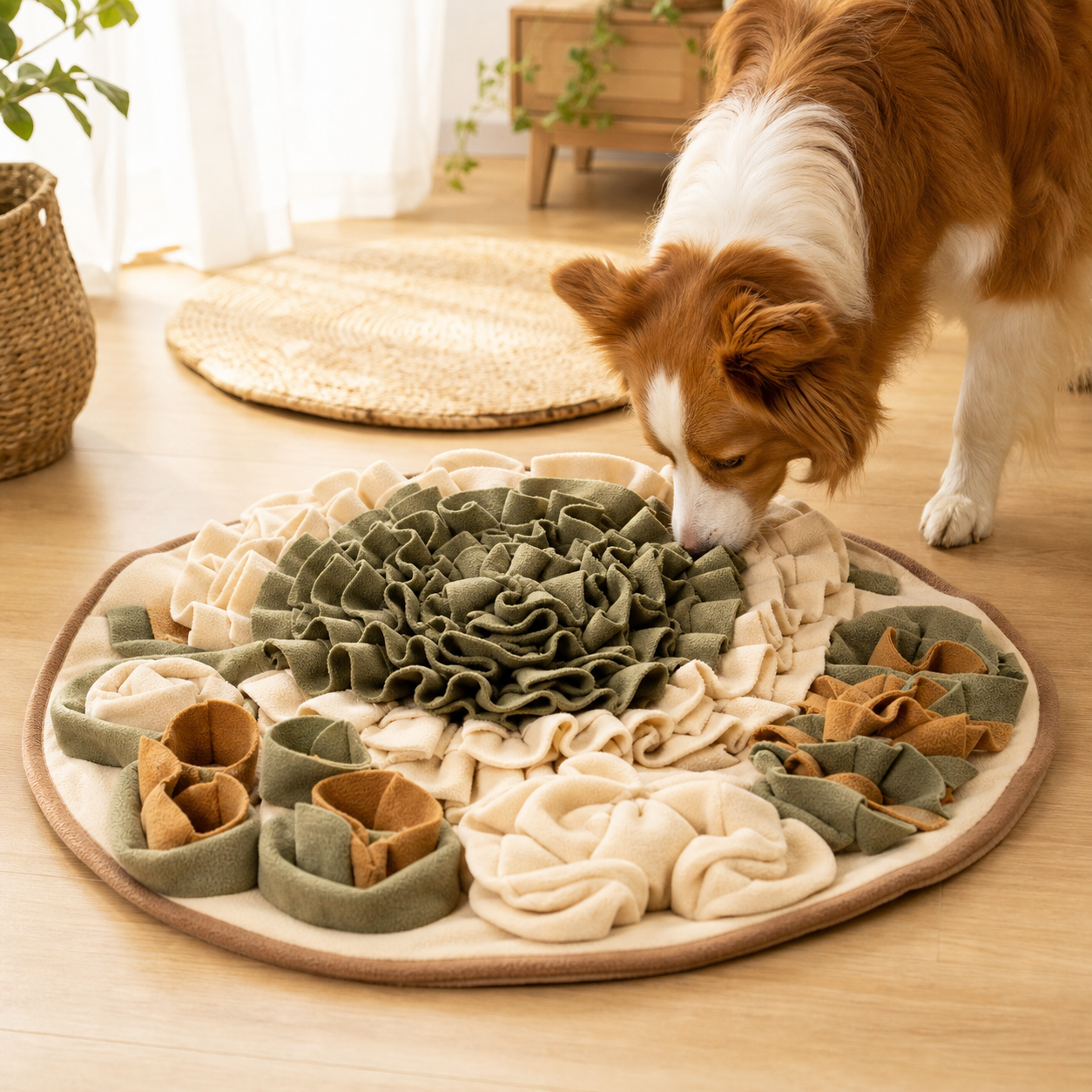 Dog Foraging Mat for Smell Training