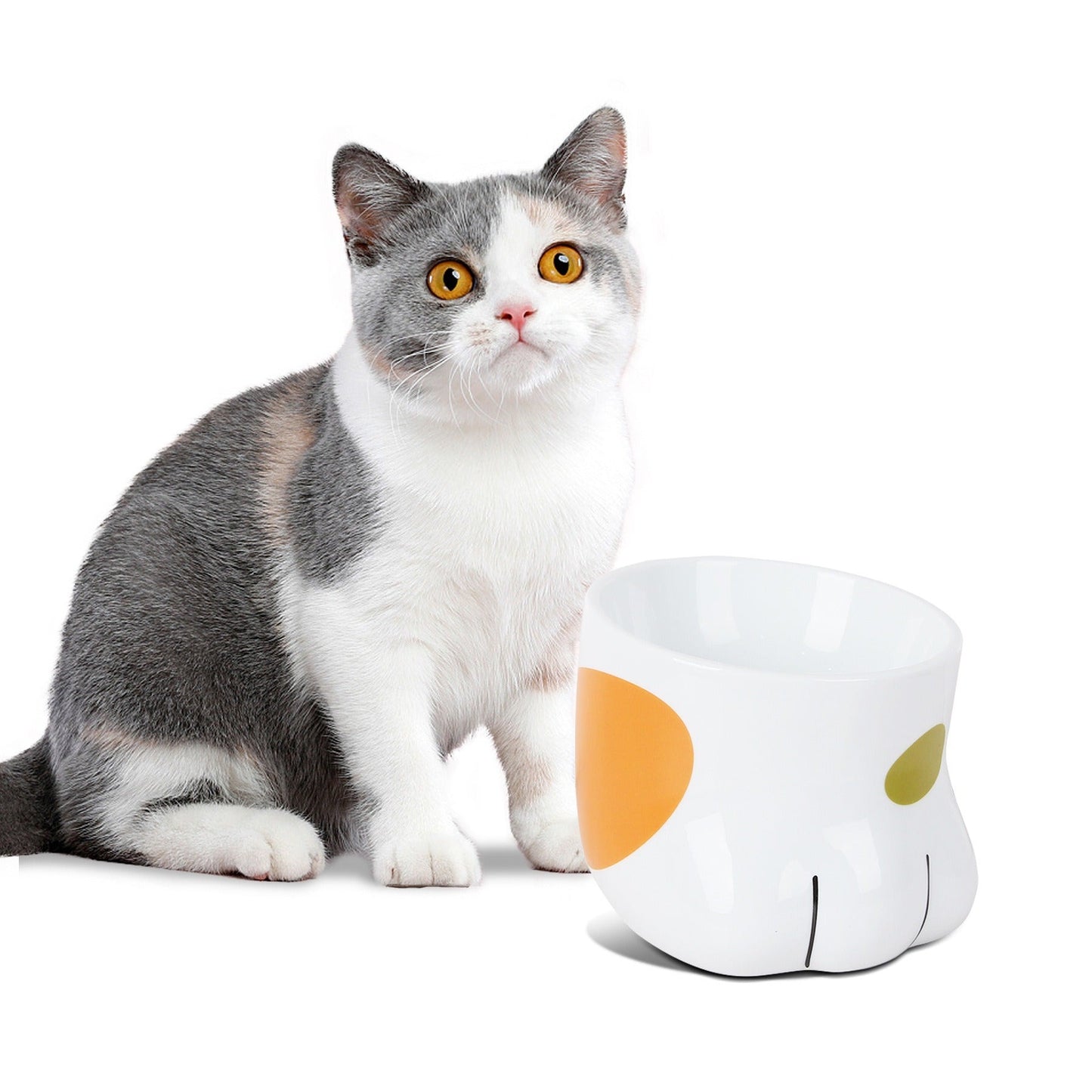 Ceramic Cat Paw Bowl product view 5