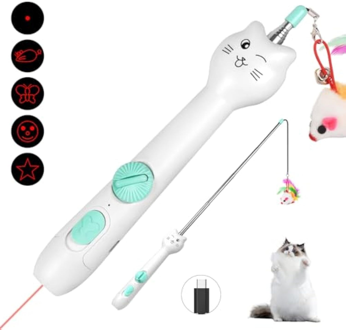 2-in-1 Cat Laser Wand product view 2